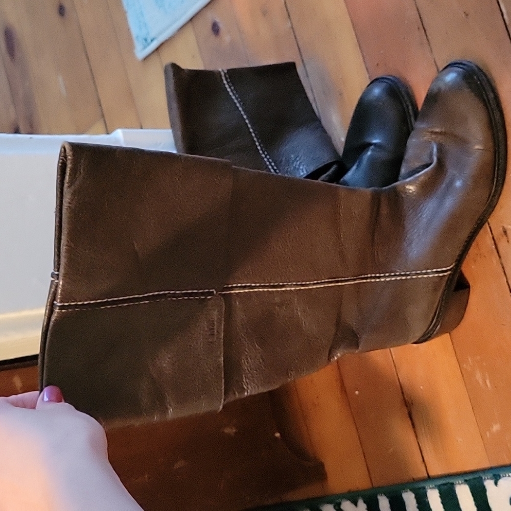 Vintage Chloe folded top boots